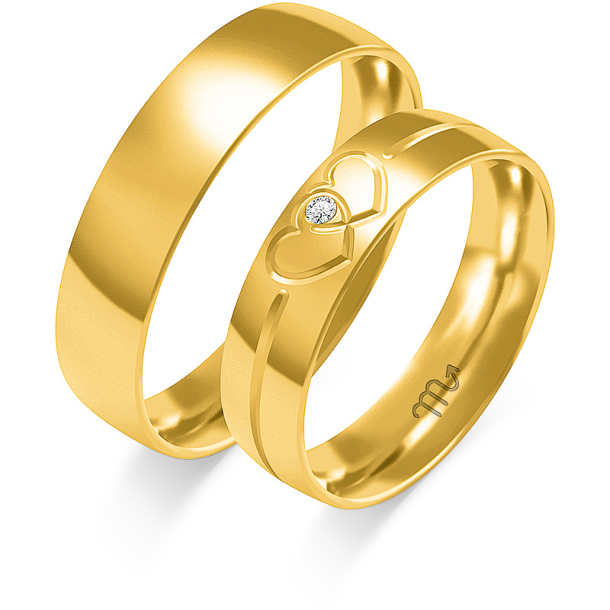 Eksklusive Vielsesringe Simply Love O367