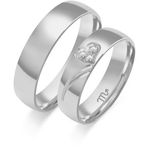 Eksklusive Vielsesringe Simply Love O370-1