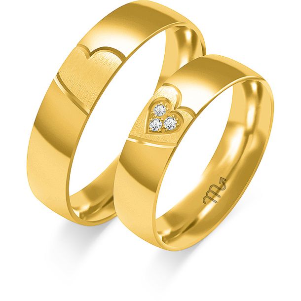 Eksklusive Vielsesringe Simply Love O371
