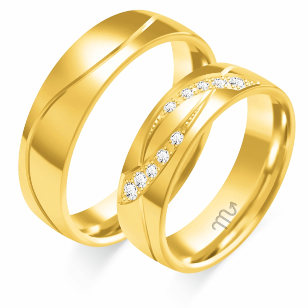 Eksklusive Vielsesringe Simply Love O376