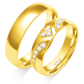 Eksklusive Vielsesringe Simply Love O377