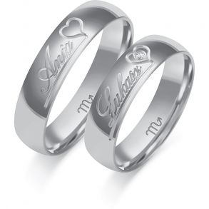 Eksklusive Vielsesringe Simply Love O378-1