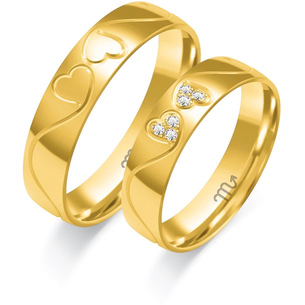 Eksklusive Vielsesringe Simply Love O379