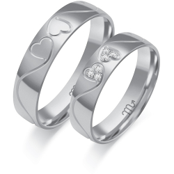 Eksklusive Vielsesringe Simply Love O379-1