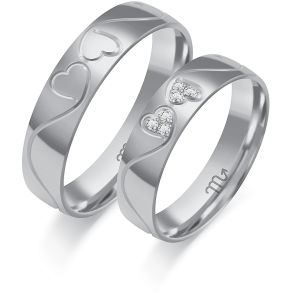 Eksklusive Vielsesringe Simply Love O379-1