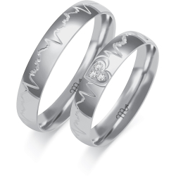 Eksklusive Vielsesringe Simply Love O380-1