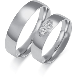 Eksklusive Vielsesringe Simply Love O381-1