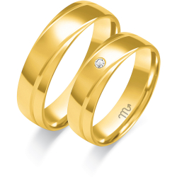 Eksklusive Vielsesringe Simply Love O382