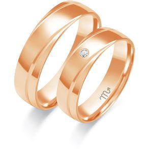 Eksklusive Vielsesringe Simply Love O382-2