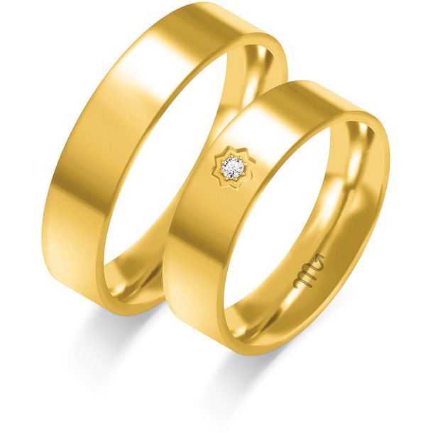 Eksklusive Vielsesringe Simply Love O383