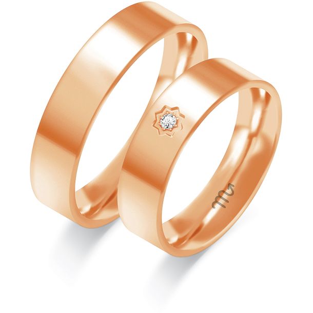 Eksklusive Vielsesringe Simply Love O383-2
