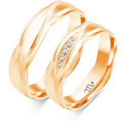 Eksklusive Vielsesringe Simply Love O388-2