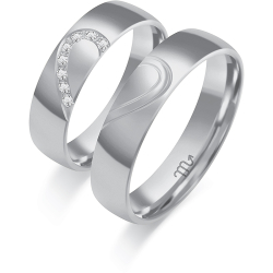 Eksklusive Vielsesringe Simply Love O389-1