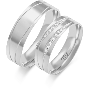 Eksklusive Vielsesringe Simply Love O391-1