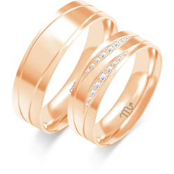 Eksklusive Vielsesringe Simply Love O391-2