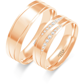 Eksklusive Vielsesringe Simply Love O391-2