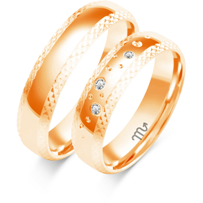 Eksklusive Vielsesringe Simply Love O392-2