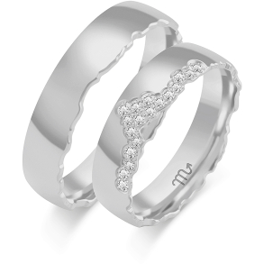 Eksklusive Vielsesringe Simply Love O393-1