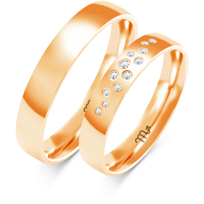 Eksklusive Vielsesringe Simply Love O397-2