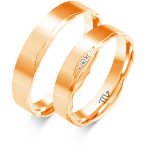 Eksklusive Vielsesringe Simply Love O398-2