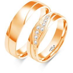 Eksklusive Vielsesringe Simply Love O403-2