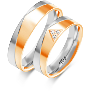 Eksklusive Vielsesringe Simply Love O404-4