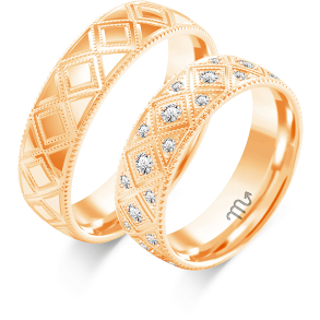 Eksklusive Vielsesringe Simply Love O410-2