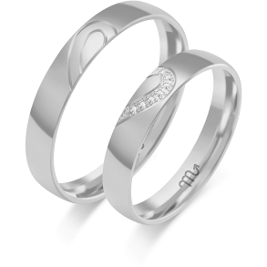 Eksklusive Vielsesringe Simply Love O415-1