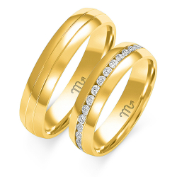 Eksklusive Vielsesringe Simply Love O43