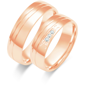 Eksklusive Vielsesringe Simply Love O431-2