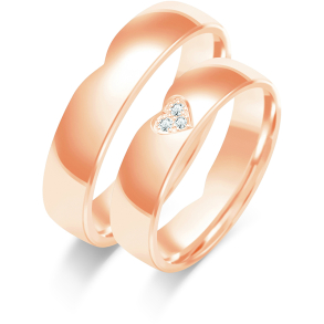 Eksklusive Vielsesringe Simply Love O433-2