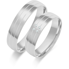 Eksklusive Vielsesringe Simply Love O434-1