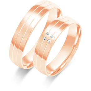 Eksklusive Vielsesringe Simply Love O434-2