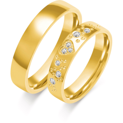 Eksklusive Vielsesringe Simply Love O436