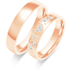 Eksklusive Vielsesringe Simply Love O436-2