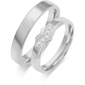 Eksklusive Vielsesringe Simply Love O437-1