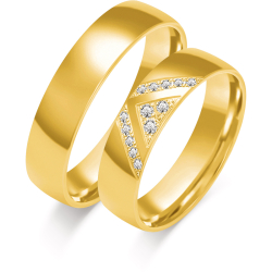 Eksklusive Vielsesringe Simply Love O438