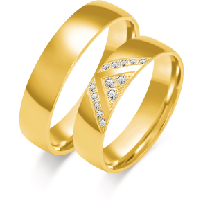 Eksklusive Vielsesringe Simply Love O438