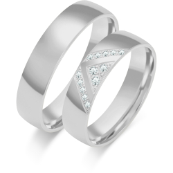 Eksklusive Vielsesringe Simply Love O438-1