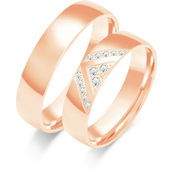 Eksklusive Vielsesringe Simply Love O438-2