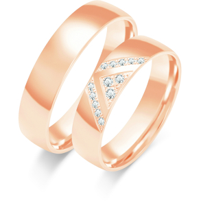 Eksklusive Vielsesringe Simply Love O438-2