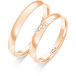 Eksklusive Vielsesringe Simply Love O439-2