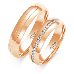 Eksklusive Vielsesringe Simply Love O43-2