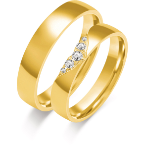 Eksklusive Vielsesringe Simply Love O440