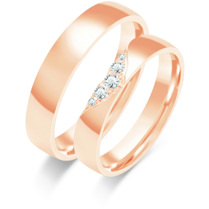 Eksklusive Vielsesringe Simply Love O440-2