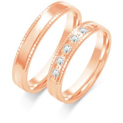 Eksklusive Vielsesringe Simply Love O441-2