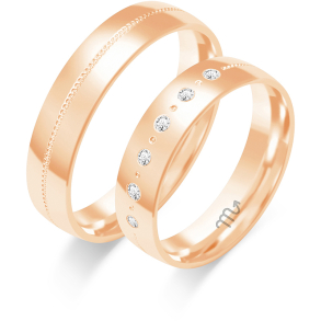 Eksklusive Vielsesringe Simply Love O442-2