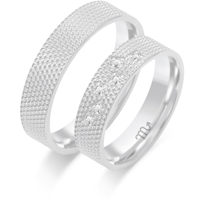 Eksklusive Vielsesringe Simply Love O444-1