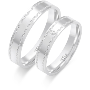 Eksklusive Vielsesringe Simply Love O447-1