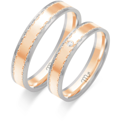 Eksklusive Vielsesringe Simply Love O447-4